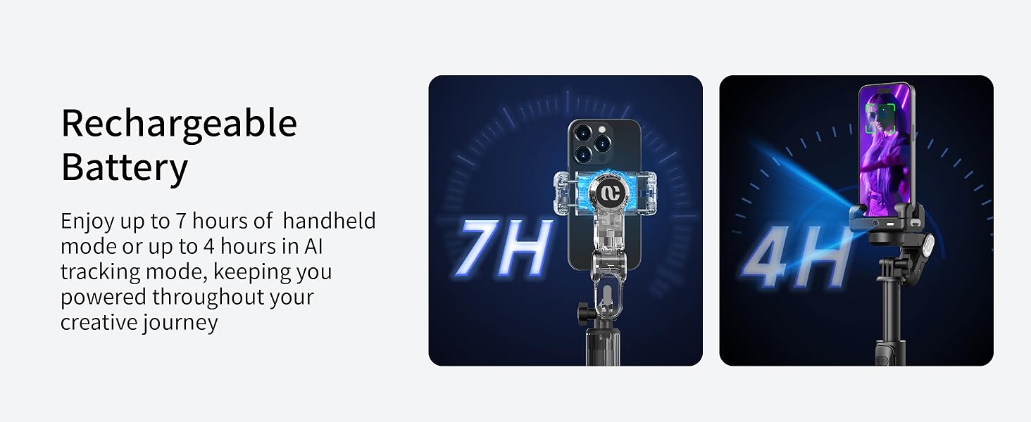 gimbal stabilizer for iphone gimbal tripod for cell phone selfie stick tripod