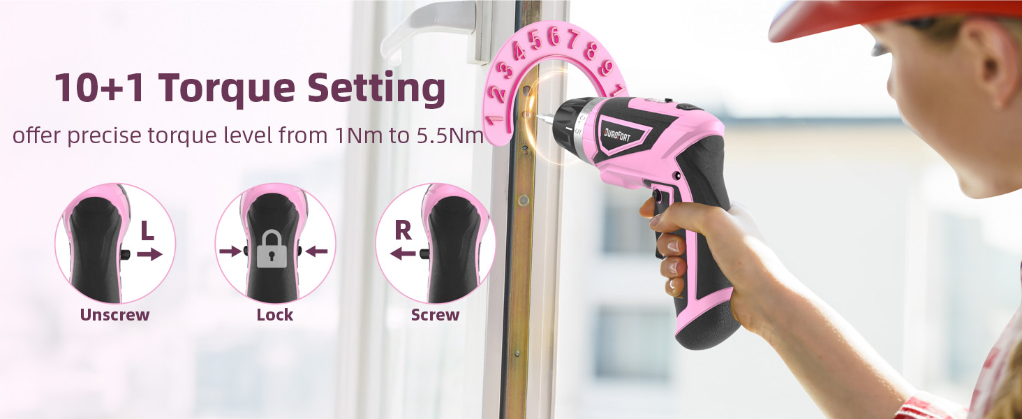 pink drill set for women