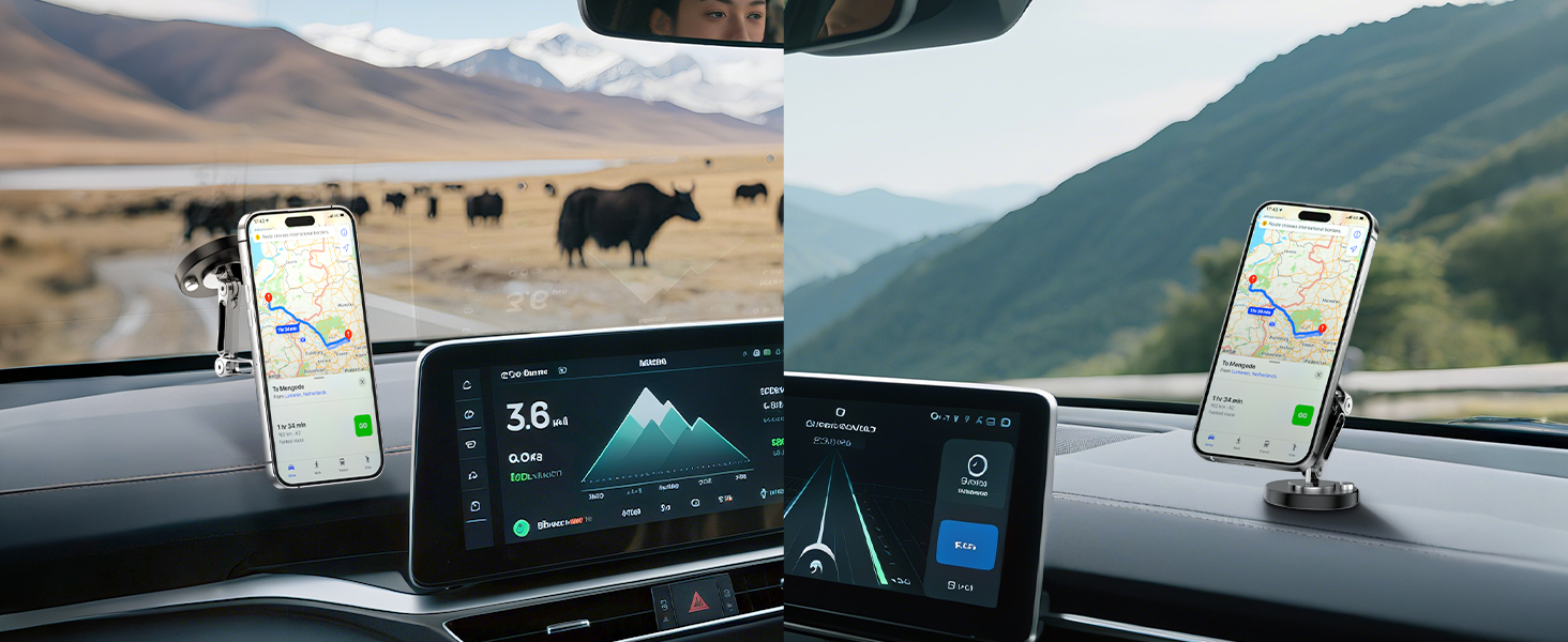 wireless car charger mount