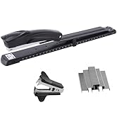 Craftinova Long Reach Stapler,with 2000 Staples &amp; Stapler Remover Full Strip,20-25 Sheet Capacity...