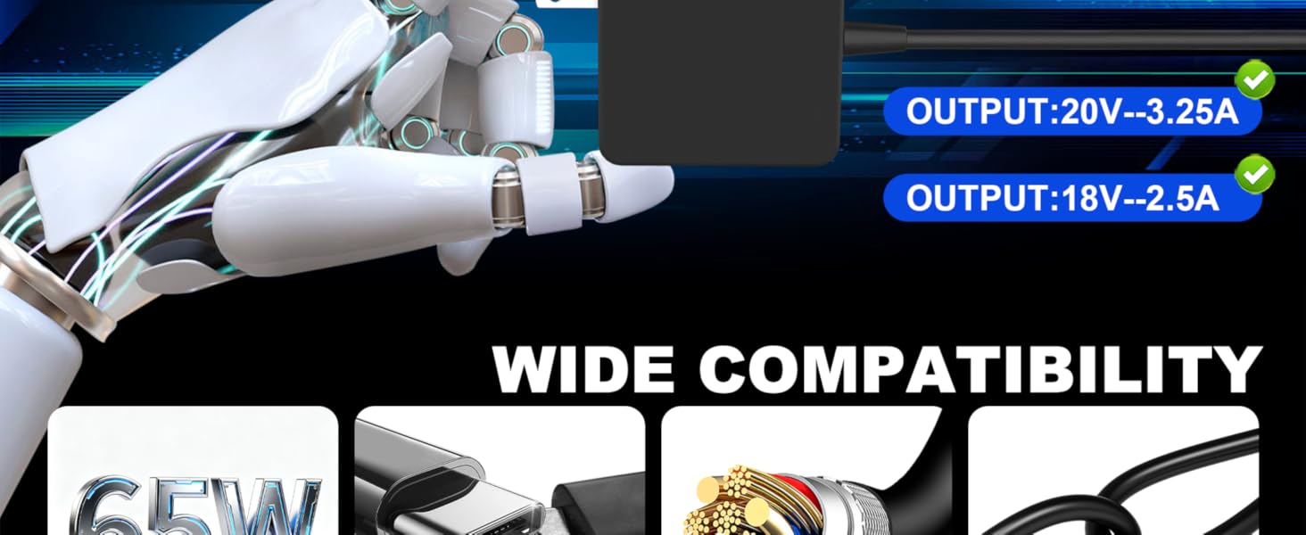 65w usb c charger
