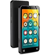 MP3 Player with Bluetooth and WiFi, MP4 MP3 Player with Spotify 4" Full Touch Screen, Android Str...