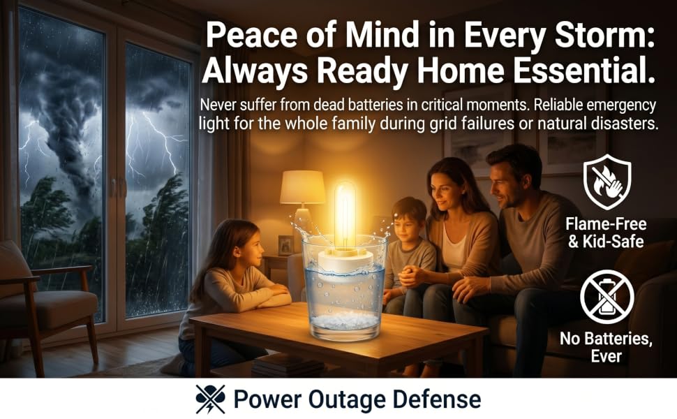 Say goodbye to darkness. No batteries needed!