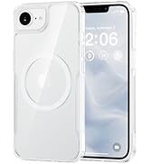 Diverbox for iPhone 16e Case,Compatible with MagSafe,HD Transparent Shockproof Anti-Slip Anti-Fin...