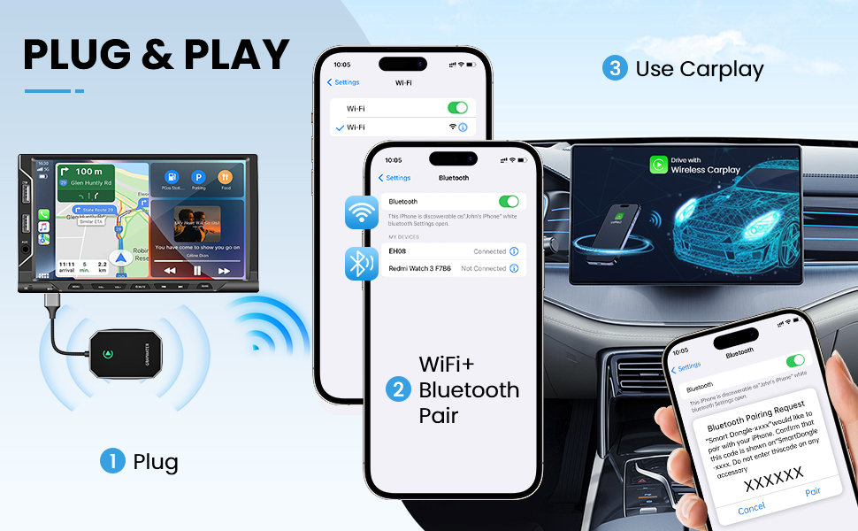carplay wireless adapter