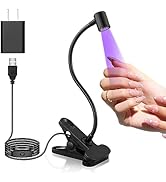 Beetles Uv Light for Nails Mini Gel X Nail Lamp LED Light with Clamp for Manicure Poly Extension ...