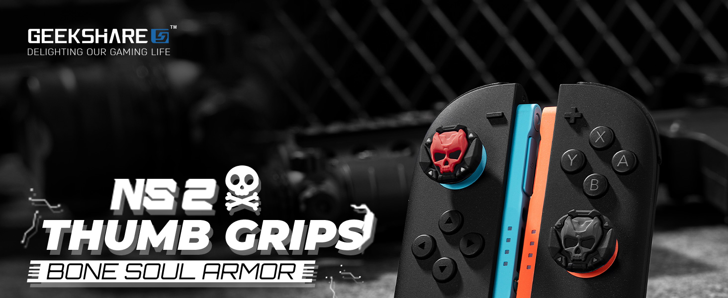 Skull Thumb Grips
