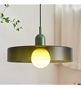 GloMuse Pendant Light Kitchen Island Hanging Light Mid Century Pendant Light Large Light Fixture ...