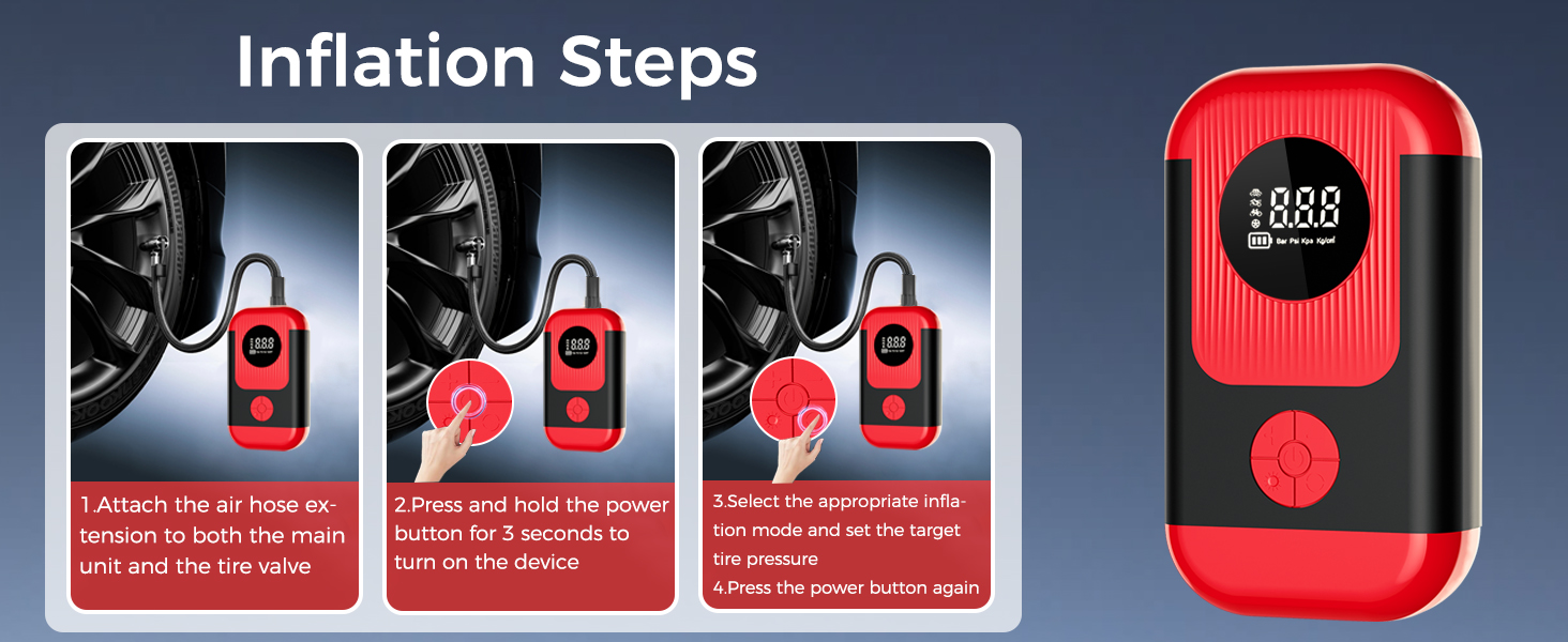 jump starter and air compressor