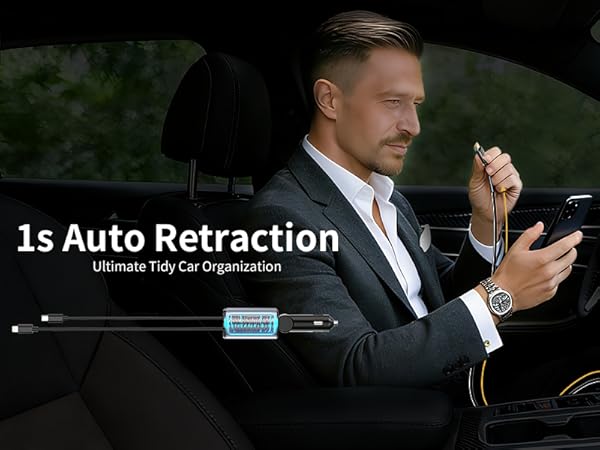 1s Auto Retractable, No More Clutter