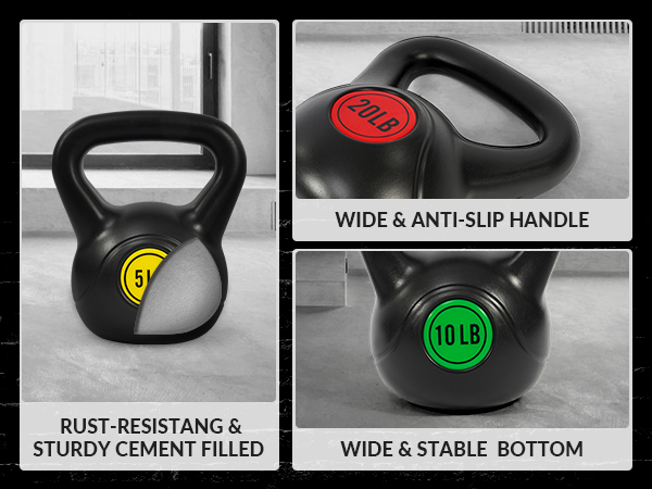 kettlebell set
