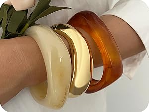 Acrylic bangles