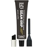 GEAR AID Seam Grip WP Waterproof Sealant and Adhesive for Jackets, Tents, Sleeping Pads and Outdo...