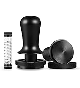 MHW-3BOMBER 58.5mm Espresso Coffee Tamper, 30lbs Constant Pressure Espresso Hand Tamper with Soun...