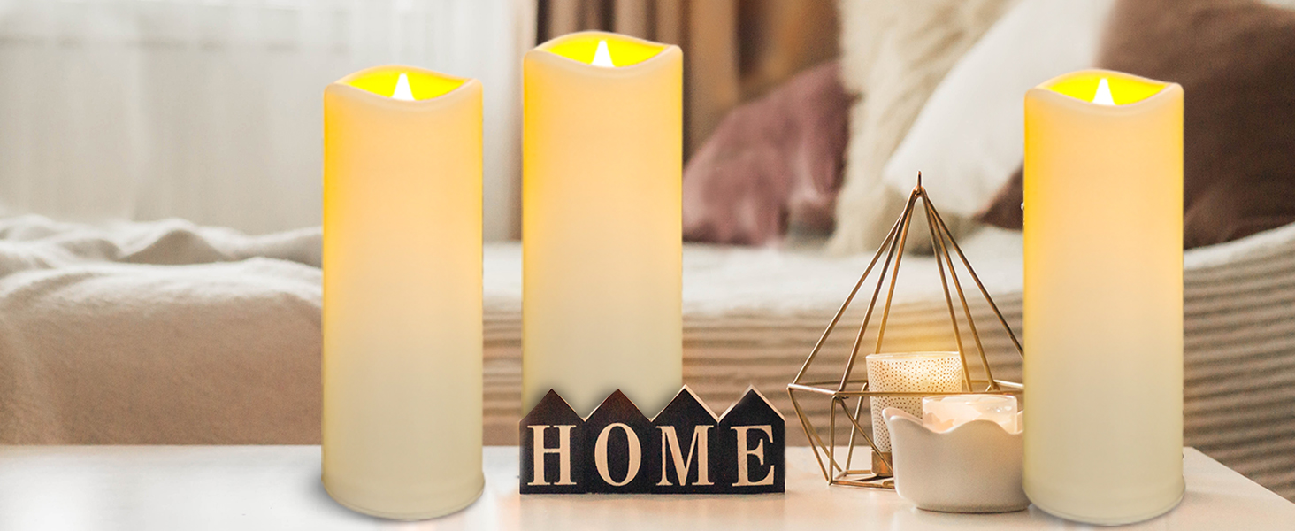 battery candles with remote