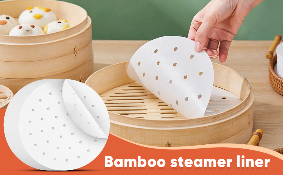 Bamboo steamer liner
