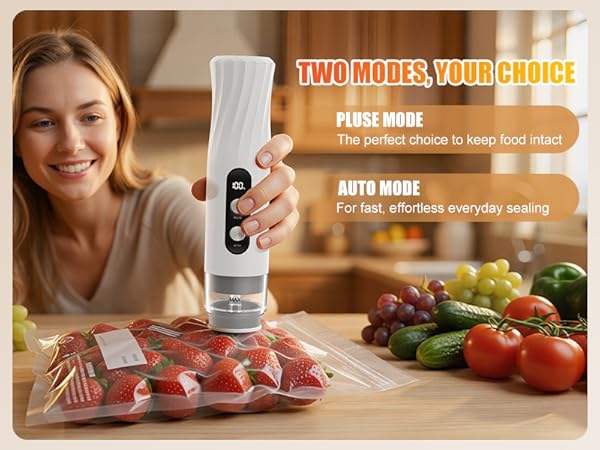 Food vacuum sealer