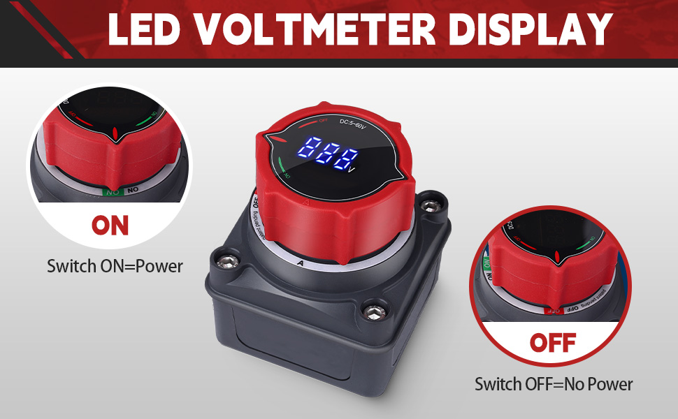 ON OFF MASTER ISOLATOR SWITCH