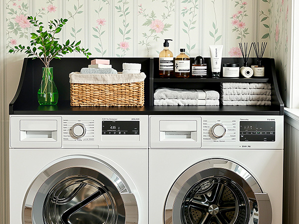 washer and dryer countertop