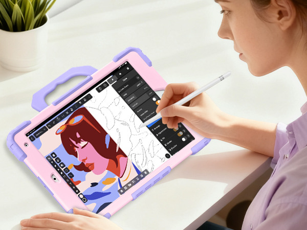 Case for iPad 9th/ 8th/ 7th Generation 10.2&amp;#39;&amp;#39; with Screen Protector