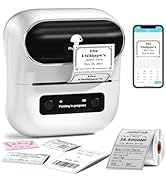 Phomemo Label Maker, M220 Barcode Printer, Bluetooth Thermal Label Printer, with Multiple Templat...