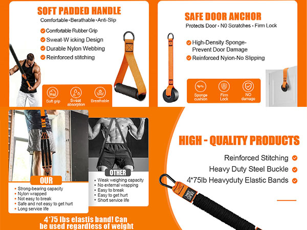 resistance bands for working out 32 inch for short people,resistance bands for pull ups assist