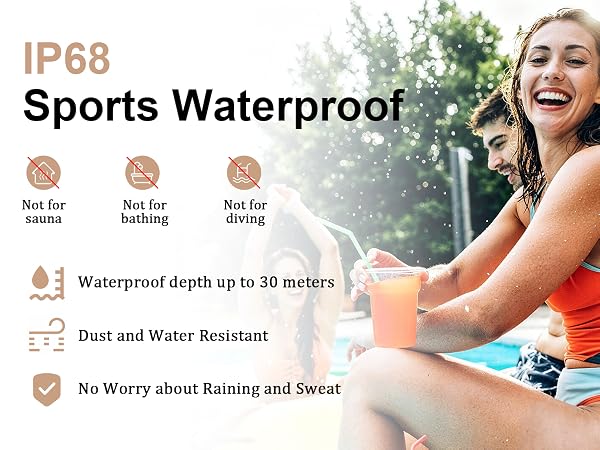 IP68 Sports Waterproof