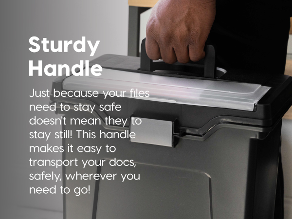 sturdy handle