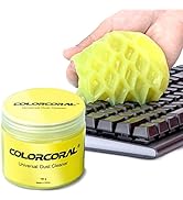 COLORCORAL Cleaning Gel Universal Dust Cleaner for PC Keyboard Cleaning Car Detailing Laptop Dust...