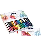 Faber-Castell Gelatos Original Gift Set - 28 Colors - Multi-Purpose Art Color Sticks Set, 34 Piec...