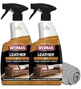 Weiman Leather Cleaner &amp; Conditioner - Cleans, Restores &amp; Protects Leather, UV Protection Prevent...
