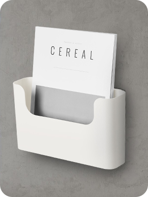  wall mount magazine rack YOHOM Wall File Organizer Office Supplies Workspace Organizers 