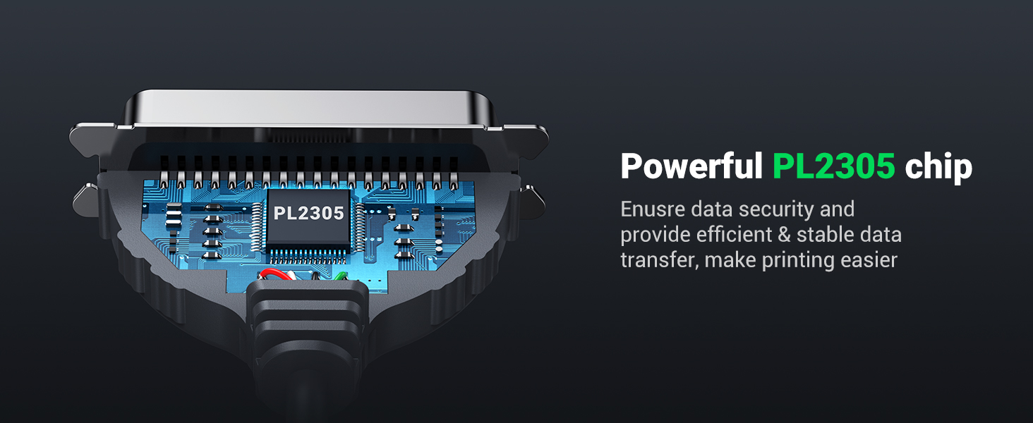 USB parallel printer cable