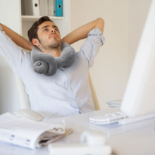 portable neck massage pillow tiktok