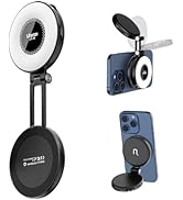 Fill Light for Magsafe LED Phone Light Attachment Selfie Ring Light Brightness Adjustable Compati...