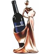 iStarcas Lady Wine Bottle Holder, Single Wine Rack, Woman Wines Holder | Countertop Decorative, K...