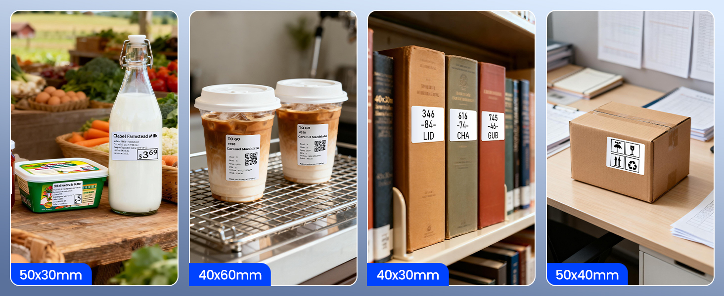 Clabel Thermal Sticker Label Paper