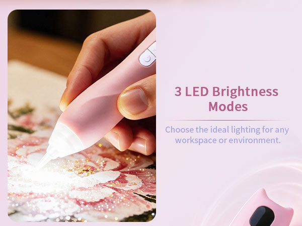 lighted diamond painting pen