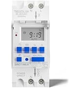 SINOTIMER TM919TK Wide Voltage 85-265Vac Astronomical Time Switch for Automatic Calculation of Su...