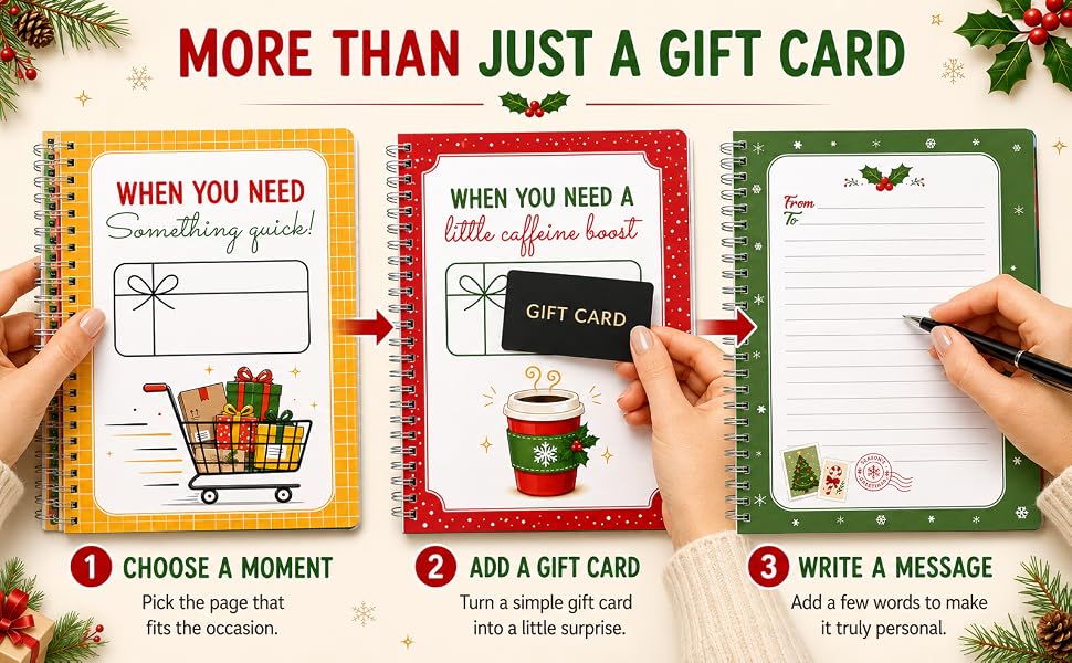 MORE THAN JUST A GIFT CARD