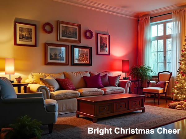 Set the Christmas mood with Unicozin table lamp