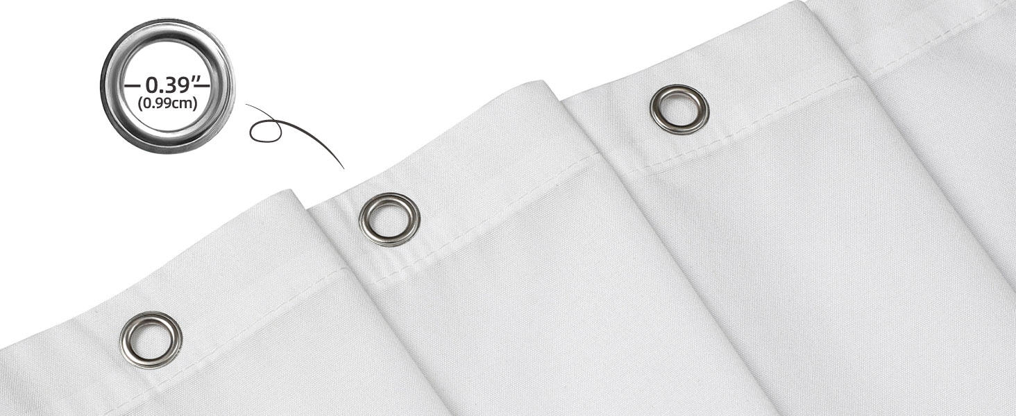 Rust-resistant Metal Grommet Holes