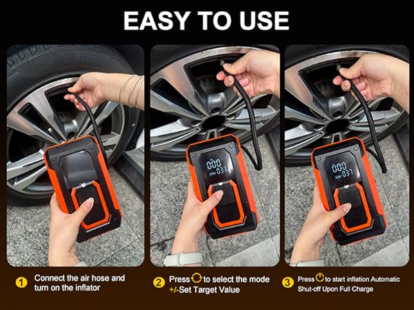 VVOLT PUMPUM Tire Inflator