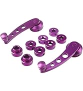 Veemoon 1 Set Car Window Handle Aluminum Alloy Window Crank Handle Universal Car Replacement Door...