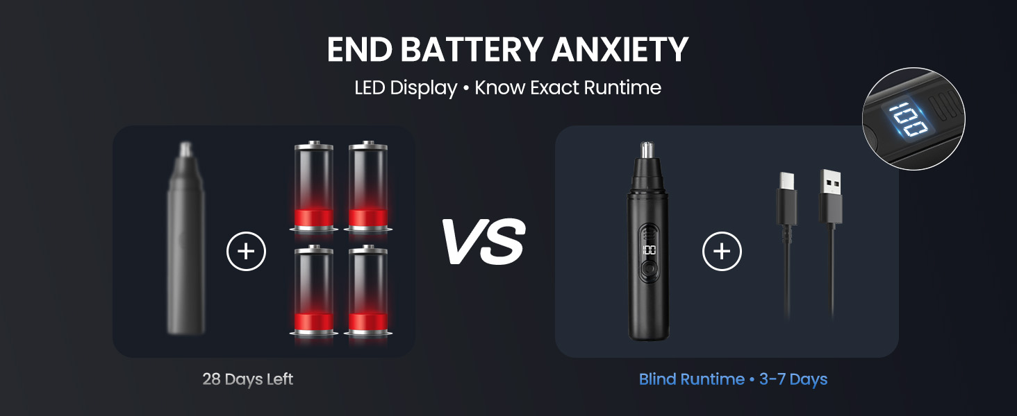 mens nose hair trimmer