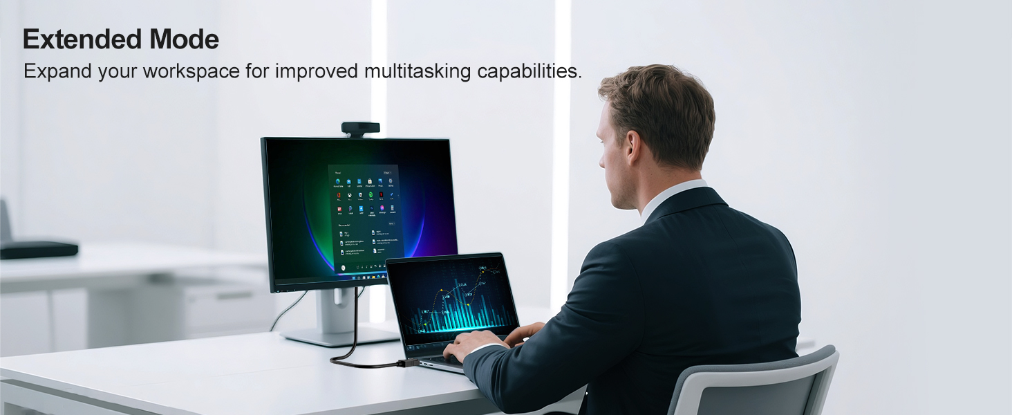 Display Port to VGA adapter is designed to transmit video signals only from a DisplayPort (DP) 
