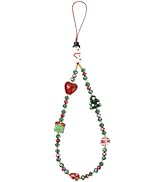 BEEFLYING Beaded Phone Charm Wrist Straps Y2K Phone Bracelet Lanyard, Cute Cyrstal Butterfly Flow...