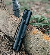 WUBEN C3 Rechargeable Flashlights 1200 High Lumens Super Bright, LED Tactical Flashlight Powered ...