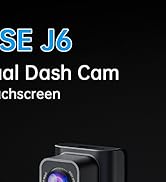 JOMISE 4K Dash Cam Front and Rear, 3.16” IPS Touch Screen, 64GB Card Included, Dual Dash Camera f...