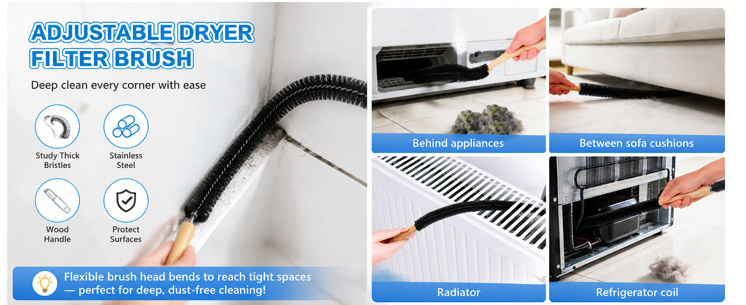 Dryer Vent Cleaner Kit Dryer Lint Vac Vacuum Hose